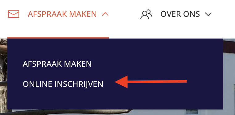 Online afspraak maken